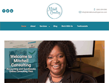Tablet Screenshot of mitchellconsultingservice.com